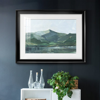 " Green Gray Mountains I "