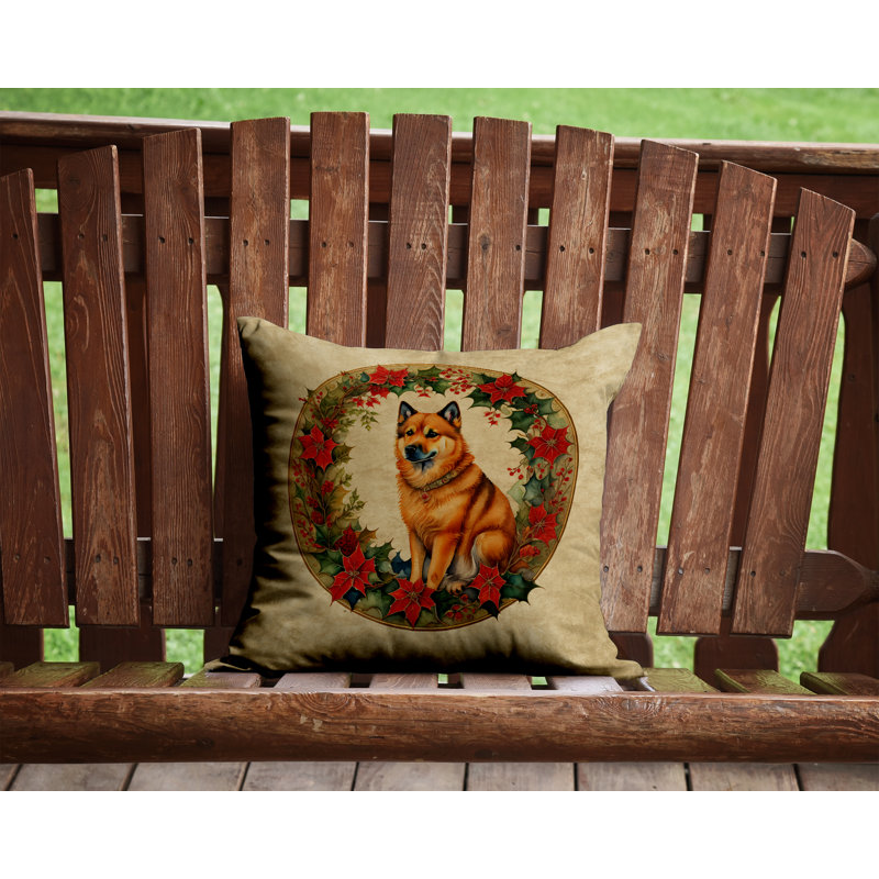 Coussin Christmas, 14 po x 14 po, Carré