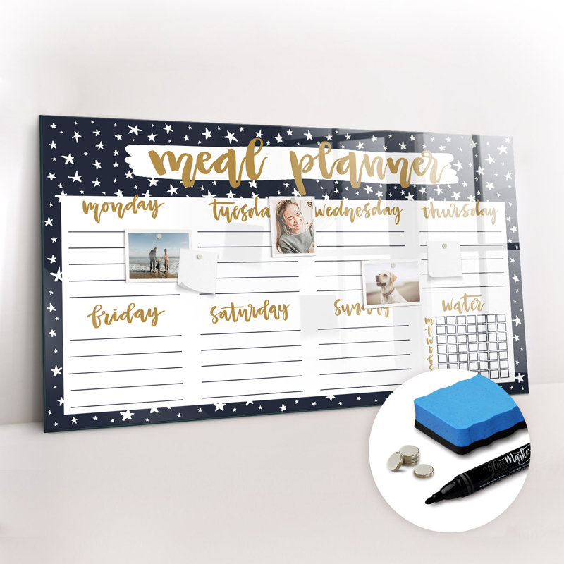 Magnetic Glass Dry Erase Board