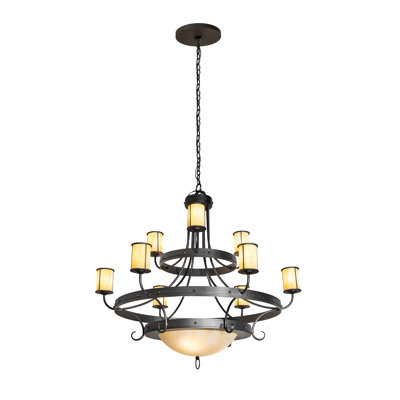 52" Wide Nehring 9 Light Chandelier