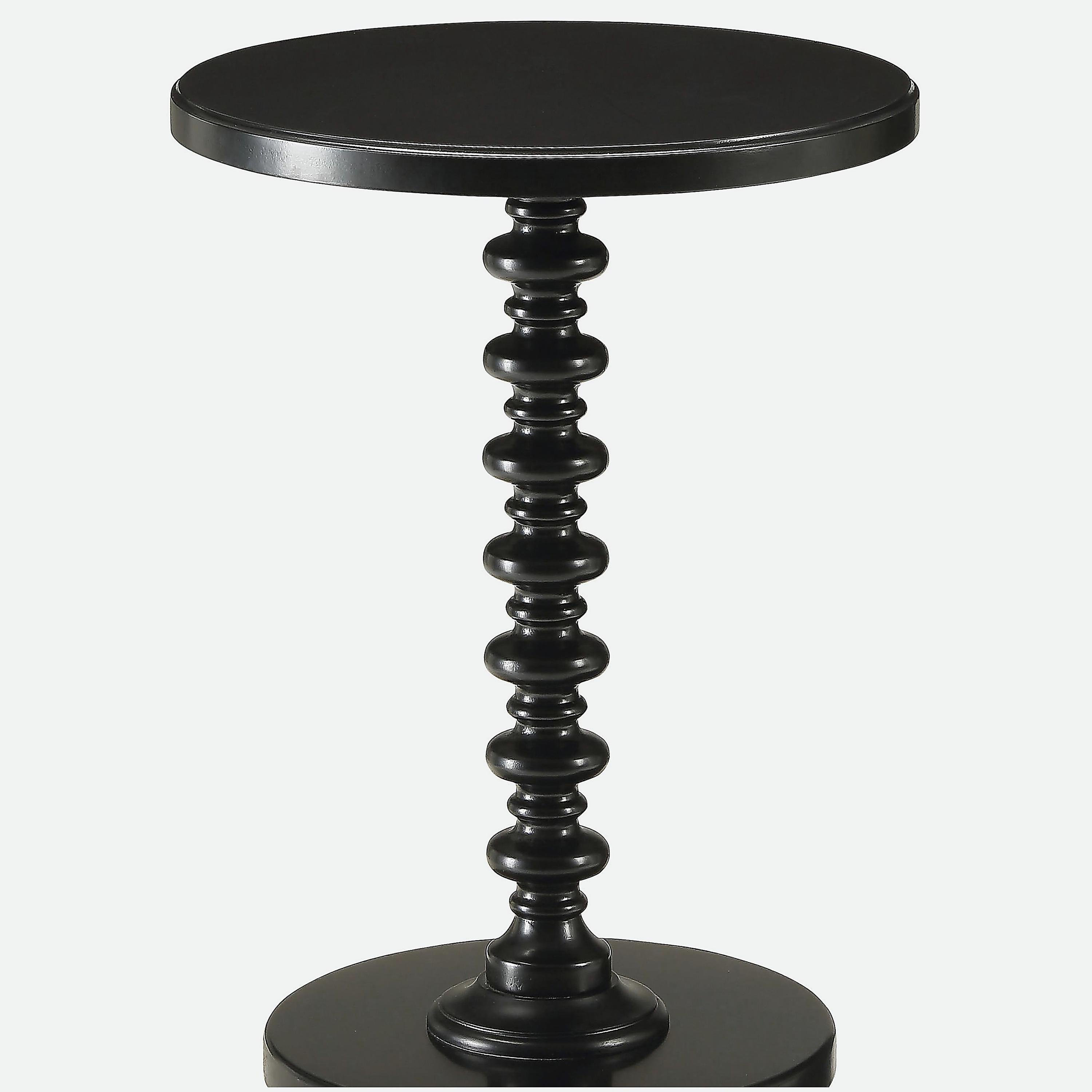 Everly Quinn Round Wooden Side Table - Wayfair Canada