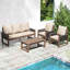 5-person Patio Seating Group With Cushions-1554792190