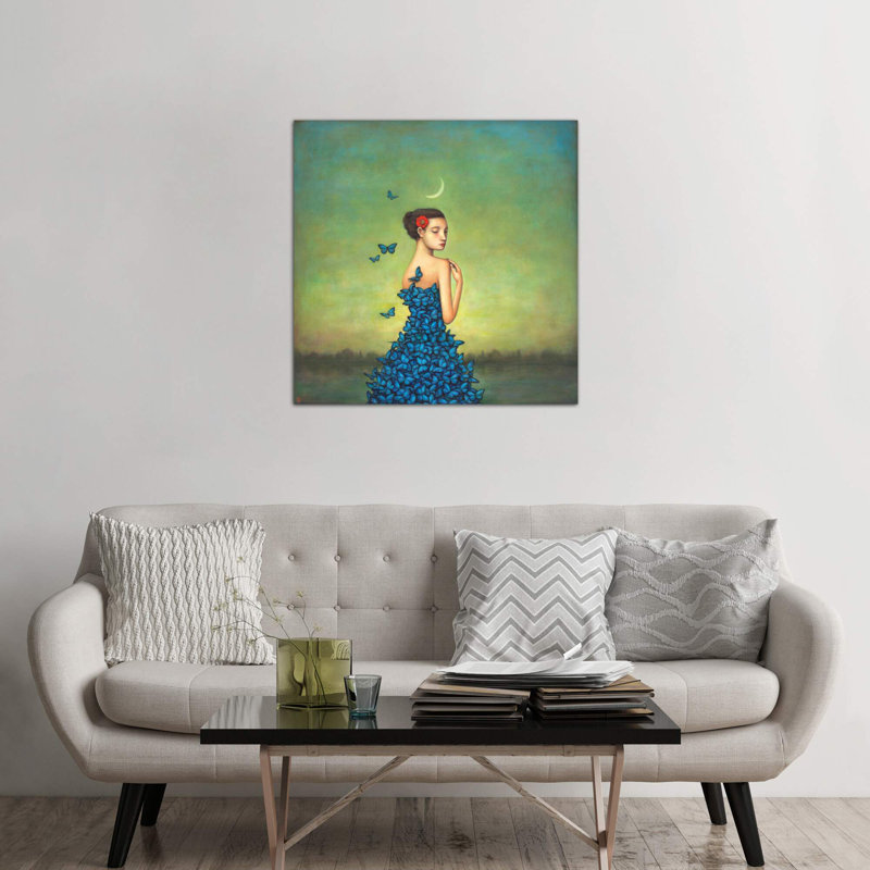 Metamorphosis In Blue by Duy Huynh - Print on Canvas, Wrapped Canvas, 66.04 cm H x 66.04 cm W x 3.175 cm D
