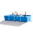 Intex 14ft x 33in Rectangular Above Ground Backyard Swimming Pool with Filter