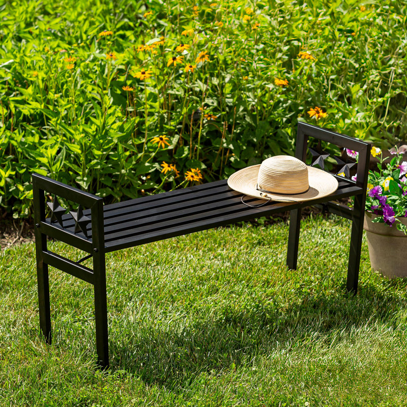 Banc en métal sans dossier Star