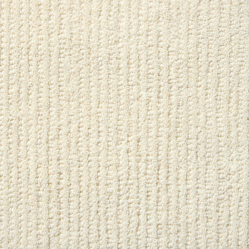 Town & Country Luxe Rita Ribbed Textured Handcrafted Area Rug Taupe/Ivory, Rectangle 6' x 9'