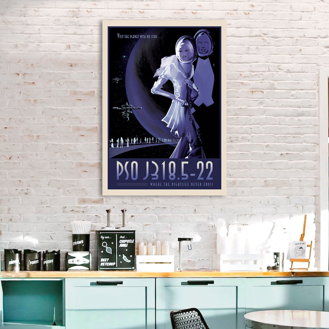 PSOJ318 NASA - Wrapped Canvas Art Print