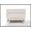 Grand lit avec rangement blanc