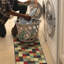 Tapis à carreaux antidérapant pour le salon, le couloir et le vestibule-849824857