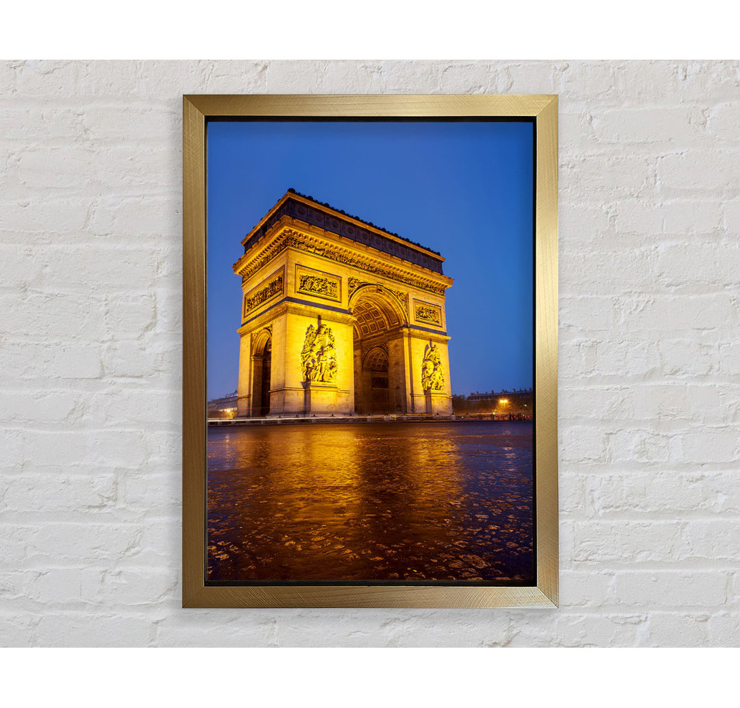 Arc De Triomphe 3 - Einzelner Bilderrahmen Kunstdrucke