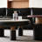 High-End Small Apartment Round Coffee Table Set