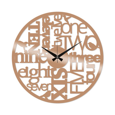 Metal Wall Clock