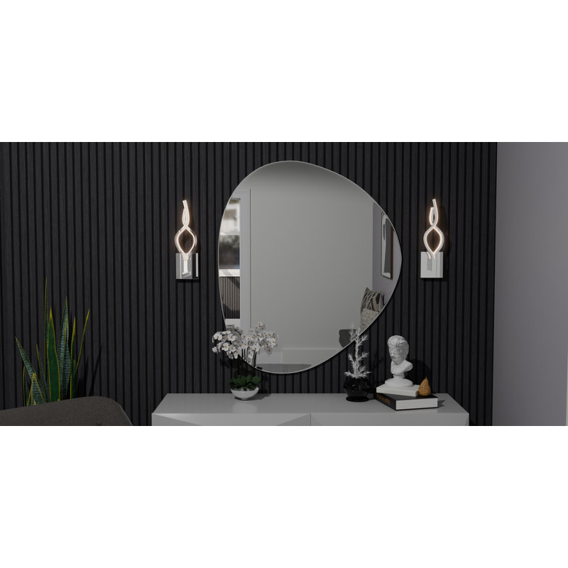 Applique murale Timmothy, Chrome poli