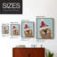 «Christmas Golden Retriever and Spring Santa Hat», reproduction encadrée - bois massif-553943286-553943281