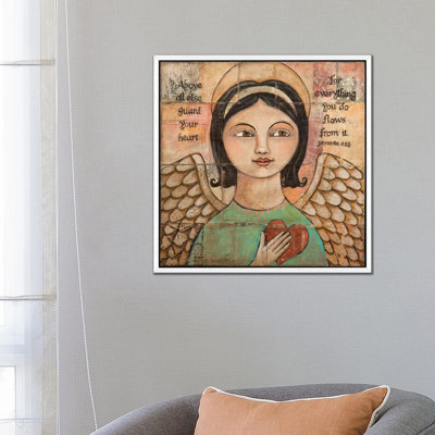 Guard Your Heart by Teresa Kogut - Painting on Canvas