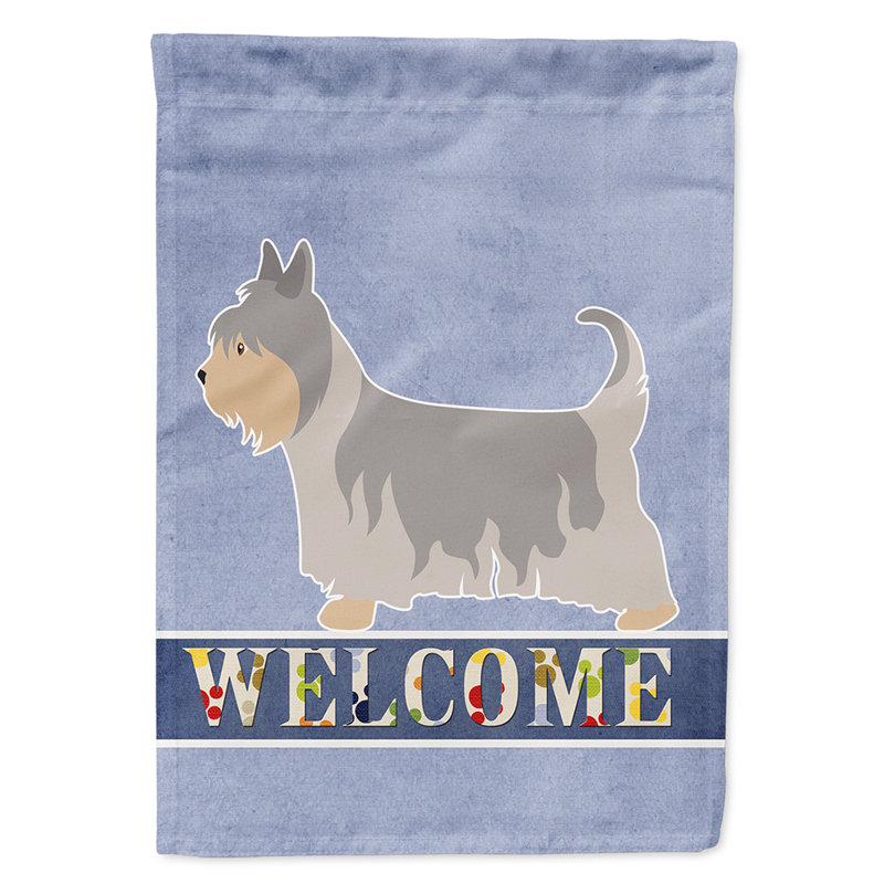 Double Sided 40'' H x 28'' W Polyester House Flag, Australian Silky Terrier