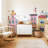 Pink Cityscape Wall Decal