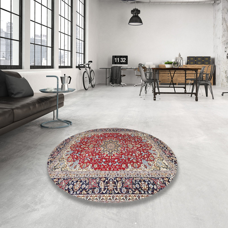 Dorado Oriental Indoor Rug, Round 5'