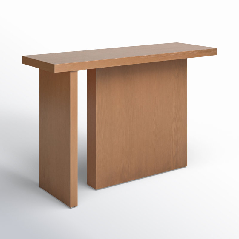 Console en bois massif 47 po Aava, Sable
