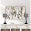 Crystal Lattice Radiance Table Lamp - Matte Black & Clear Crystal - Set of 2