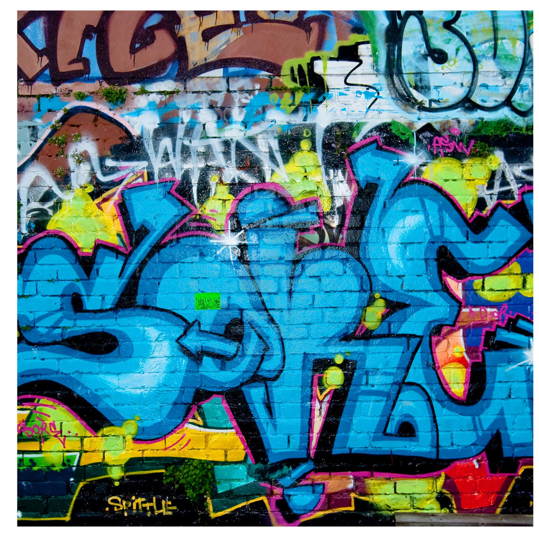 Colours of Graffiti 3.36m x 336cm Wallpaper