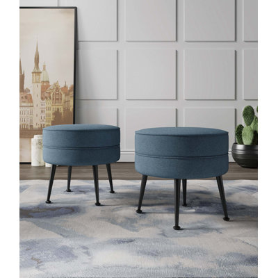 Repose-pieds Bailey Mid-Century