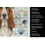 Serviette de cuisine en verre de mer tricolore Basset Hound-1209194030