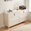Buffets simples en bois blanc grande capacité