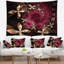 Tapisserie de motif fleur abstraite abstraite-28498701