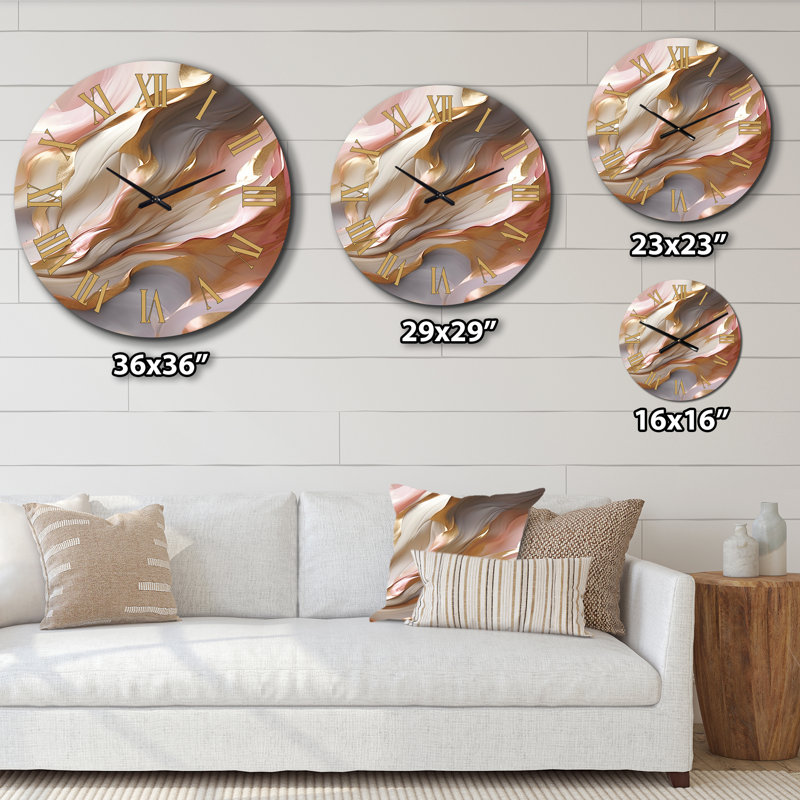 Horloge murale Subtle Serenity, Grand