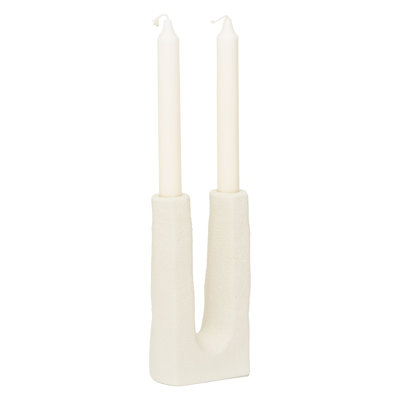 7.8'' H Ceramic Tabletop Candlestick