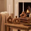 Porte-bougie brun Cole and Grey