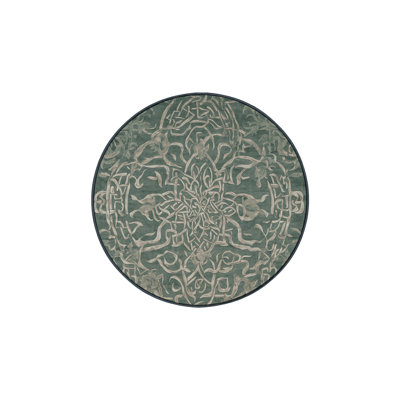 Machine Washable Gray Area Rug