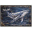 «Whale Ocean», marine, photos de salon côtier, impression sur toile encadrée-126137017-126137019