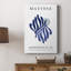 Matisse CCXCVI, reproduction d'art encadrée Cavas