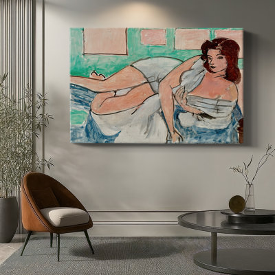 Reclining Nude (Nu Couché)-Henri Matisse-Gallery Wrapped Canvas-c. 1920s