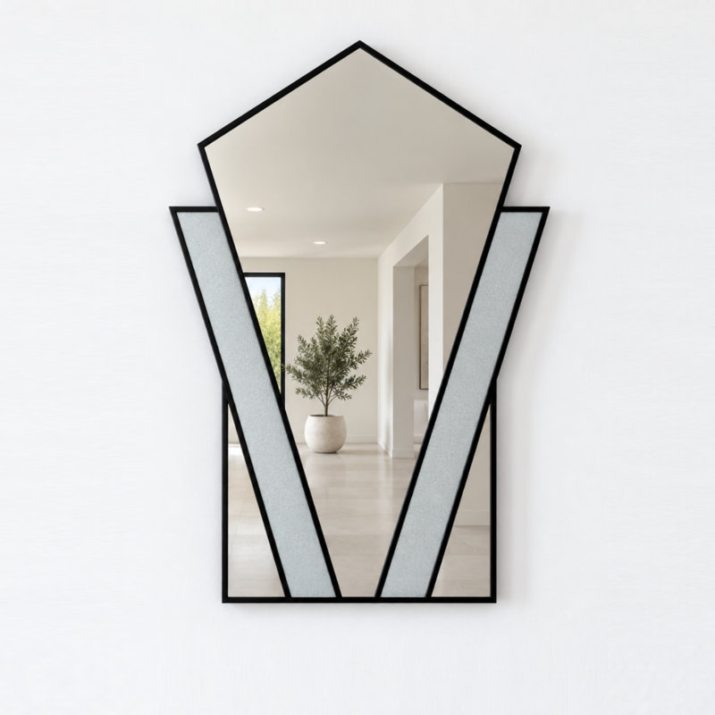 Derwood  Rowan Novelty Art Deco Mirror 