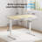Flavio Height Adjustable Standing Computer Desk With Drawer and USB & Type-C Ports For Home Office-158948566-190341274