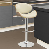 Brennan Height Adjustable Swivel Bar Stool