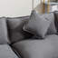 Canapé modulaire d'extérieur 112,2 po en L chenille