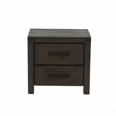 Table de chevet 2 tiroirs