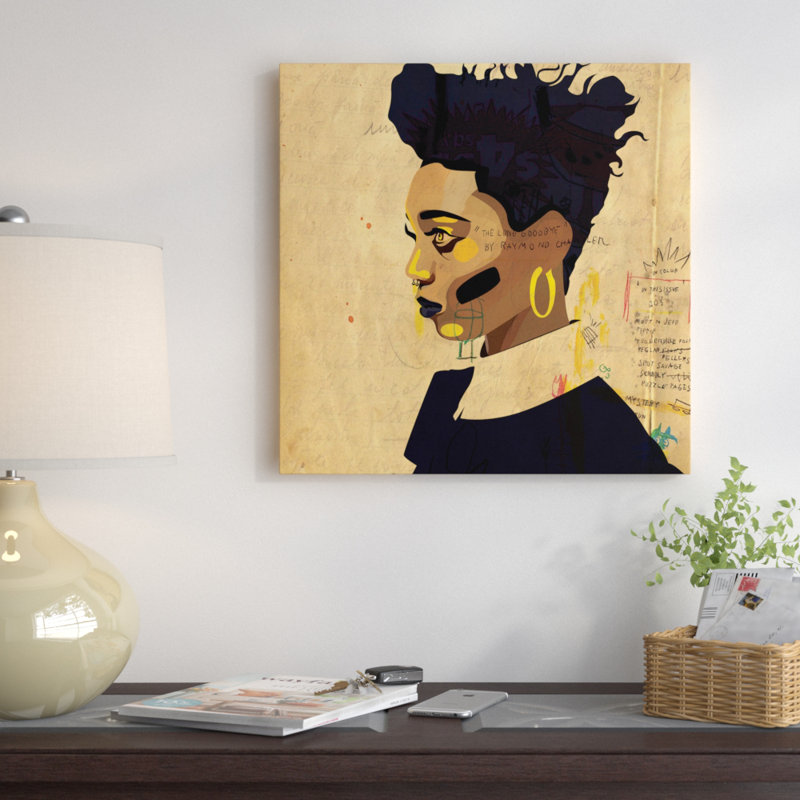 « hannah iv », reproduction d’impression sur toile tendue, H 12 po x l 12 po x P 1,5 po