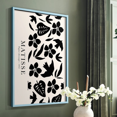 Matisse CCLX III, reproduction encadrée - bois massif