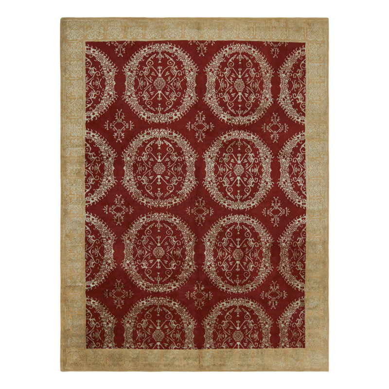 Hand Knotted Area Rug