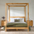 Hanhalyn Solid Wood Piece Bedroom Set