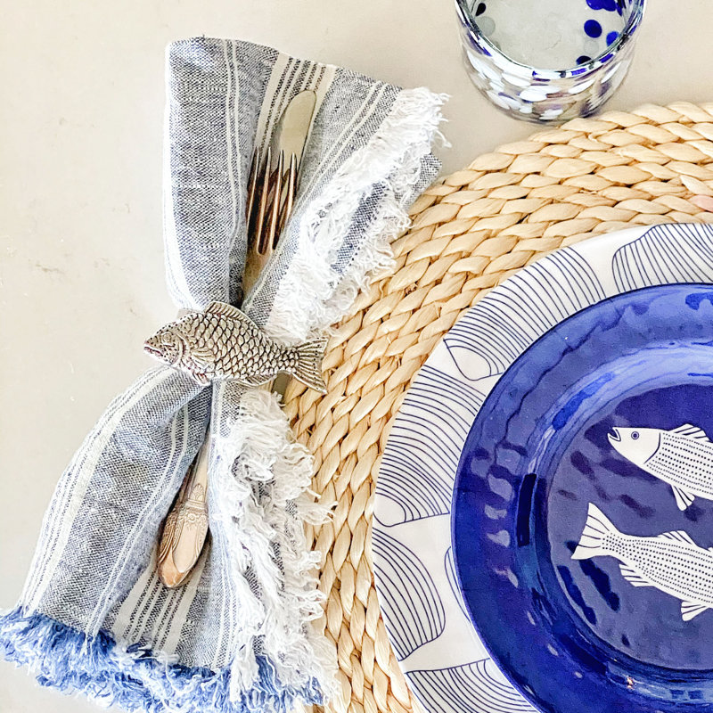 Fish Metal Napkin Ring
