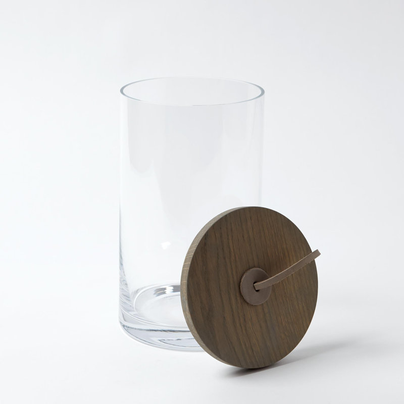 Rustic Canister, 10.5" H x 6" W x 6" D