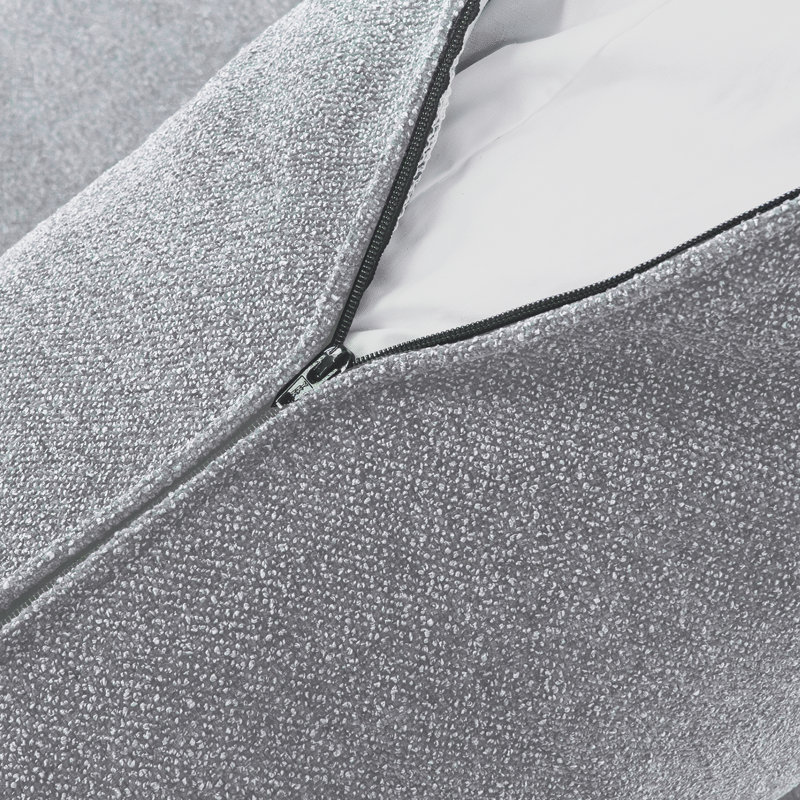 Canapé rembourré 100 po Ojai, Light Gray