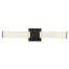 Vivi 24-in Black dimmable LED Wall Sconce-2064985031