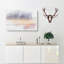 Cloud Stripes - Wrapped Canvas-56642812
